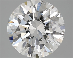 Picture of 4.61 Carats, Round Diamond with Excellent Cut, D Color, VVS1 Clarity and Certified by GIA