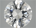 9.32 quilates, Redondo Diamante , Color H, claridad SI2 y certificado por GIA
