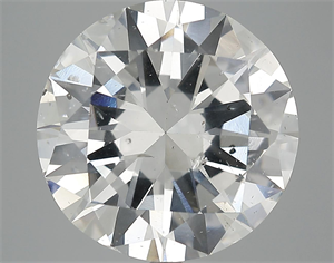 Picture of 9.32 Carats, Round Diamond with Very Good Cut, H Color, SI2 Clarity and Certified by GIA