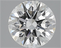 2.87 Carats, Round Diamond with Excellent Cut, D Color, IF Clarity and Certified by GIA