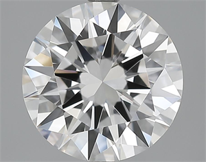 Picture of 2.80 Carats, Round Diamond with Excellent Cut, D Color, IF Clarity and Certified by GIA
