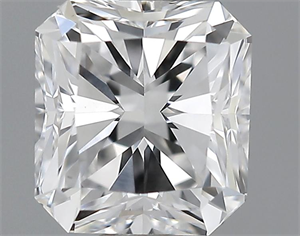 Picture of 0.54 Carats, Radiant Diamond with  Cut, D Color, VS1 Clarity and Certified by GIA