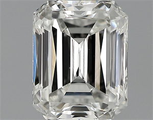 Picture of 1.00 Carats, Radiant Diamond with  Cut, H Color, VS1 Clarity and Certified by GIA