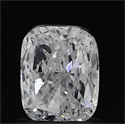 0.91 quilates, Del cojín Diamante , Color E, claridad SI2 y certificado por GIA