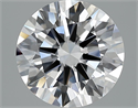 0.70 Carats, Round Diamond with Very Good Cut, E Color, VVS2 Clarity and Certified by GIA