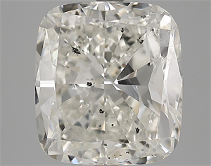 Picture of 5.01 Carats, Cushion Diamond with  Cut, F Color, SI1 Clarity and Certified by EGL