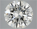 10.02 Carats, Round Diamond with Excellent Cut, J Color, VS2 Clarity and Certified by GIA