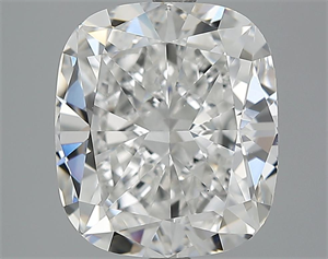 Picture of 5.07 Carats, Cushion Diamond with  Cut, F Color, VS1 Clarity and Certified by GIA