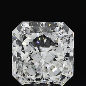 Picture of 5.05 Carats, Radiant Diamond with  Cut, H Color, SI2 Clarity and Certified by GIA