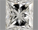 1.03 Carats, Princess Diamond with  Cut, G Color, VVS2 Clarity and Certified by EGL