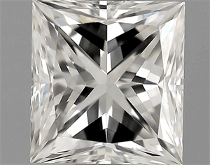 Picture of 1.03 Carats, Princess Diamond with  Cut, G Color, VVS2 Clarity and Certified by EGL