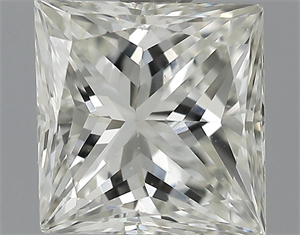 Picture of 1.04 Carats, Princess Diamond with  Cut, H Color, VVS2 Clarity and Certified by EGL