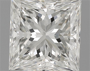 Picture of 1.01 Carats, Princess Diamond with  Cut, G Color, VS2 Clarity and Certified by EGL