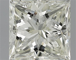 Picture of 1.08 Carats, Princess Diamond with  Cut, I Color, VS2 Clarity and Certified by EGL