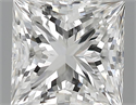 1.00 Carats, Princess Diamond with  Cut, D Color, VS2 Clarity and Certified by EGL