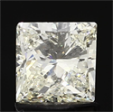 1.00 Carats, Princess Diamond with  Cut, I Color, SI1 Clarity and Certified by EGL