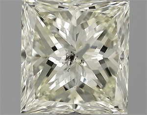 Picture of 1.03 Carats, Princess Diamond with  Cut, I Color, SI1 Clarity and Certified by EGL