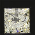 1.03 Carats, Princess Diamond with  Cut, I Color, VVS1 Clarity and Certified by EGL
