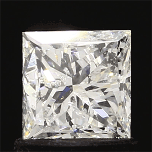 Picture of 1.08 Carats, Princess Diamond with  Cut, F Color, SI2 Clarity and Certified by EGL