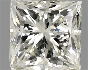 Picture of 1.22 Carats, Princess Diamond with  Cut, I Color, SI1 Clarity and Certified by EGL