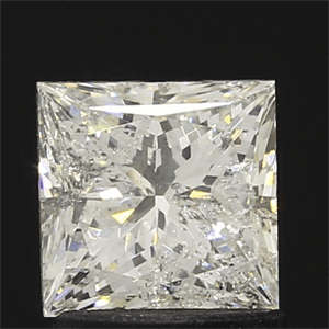 Picture of 1.51 Carats, Princess Diamond with  Cut, H Color, SI2 Clarity and Certified by EGL