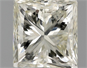 1.71 Carats, Princess Diamond with  Cut, I Color, SI2 Clarity and Certified by EGL