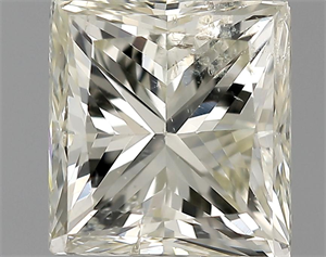 Picture of 1.71 Carats, Princess Diamond with  Cut, I Color, SI2 Clarity and Certified by EGL