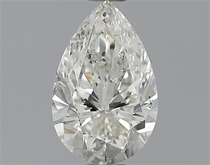 Picture of 1.06 Carats, Pear Diamond with  Cut, G Color, SI1 Clarity and Certified by EGL