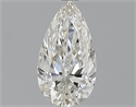 1.01 Carats, Pear Diamond with  Cut, H Color, VVS2 Clarity and Certified by EGL