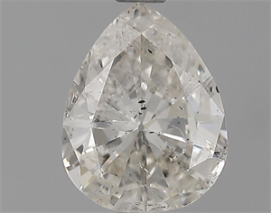 Picture of 1.06 Carats, Pear Diamond with  Cut, F Color, SI2 Clarity and Certified by EGL