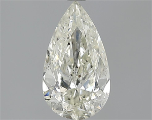 Picture of 1.52 Carats, Pear Diamond with  Cut, H Color, SI2 Clarity and Certified by EGL