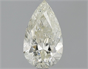 1.50 quilates, De pera Diamante , Color H, claridad SI2 y certificado por EGL