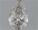 1.50 quilates, De pera Diamante , Color H, claridad SI2 y certificado por EGL
