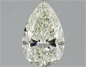 1.87 Carats, Pear Diamond with  Cut, H Color, VS2 Clarity and Certified by EGL