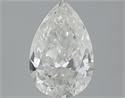 2.08 Carats, Pear Diamond with  Cut, F Color, SI2 Clarity and Certified by EGL
