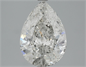 2.54 Carats, Pear Diamond with  Cut, E Color, SI2 Clarity and Certified by EGL