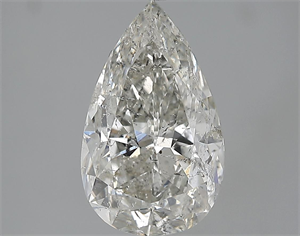 Picture of 3.29 Carats, Pear Diamond with  Cut, G Color, SI2 Clarity and Certified by EGL