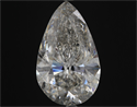 6.60 Carats, Pear Diamond with  Cut, E Color, SI2 Clarity and Certified by EGL