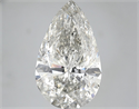 6.60 quilates, De pera Diamante , Color E, claridad SI2 y certificado por EGL