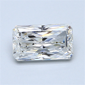 Picture of 1.52 Carats, Radiant Diamond with  Cut, F Color, SI1 Clarity and Certified by GIA