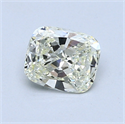 0.71 Carats, Cushion Diamond with  Cut, H Color, VVS2 Clarity and Certified by EGL