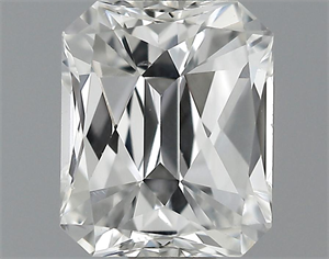 Picture of 0.55 Carats, Radiant Diamond with  Cut, E Color, VS2 Clarity and Certified by EGL