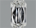 0.57 Carats, Radiant Diamond with  Cut, E Color, VS1 Clarity and Certified by EGL