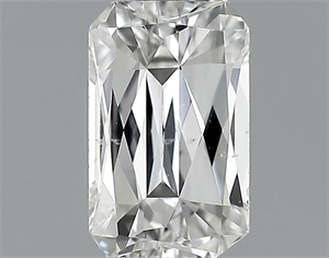 Picture of 0.55 Carats, Radiant Diamond with  Cut, E Color, VS2 Clarity and Certified by EGL