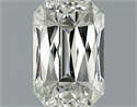 0.70 Carats, Radiant Diamond with  Cut, F Color, VS2 Clarity and Certified by EGL