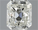 0.72 Carats, Radiant Diamond with  Cut, F Color, VS1 Clarity and Certified by EGL