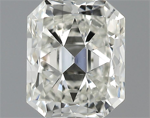 Picture of 0.72 Carats, Radiant Diamond with  Cut, F Color, VS1 Clarity and Certified by EGL