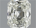 0.73 Carats, Radiant Diamond with  Cut, F Color, VS1 Clarity and Certified by EGL