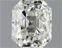0.73 Carats, Radiant Diamond with  Cut, F Color, VS2 Clarity and Certified by EGL