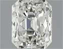 0.72 Carats, Radiant Diamond with  Cut, F Color, VS1 Clarity and Certified by EGL